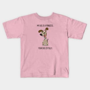 The Good, The Bad, and The Fugly......Dog! Kids T-Shirt
